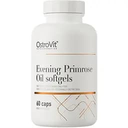 Олія примули вечірньої OstroVit Evening Primrose Oil, 60 капсул для підтримки шкіри та імунної системи