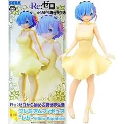 Фігурка Sega Життя в альтернативному світі з нуля Рем Re:Zero Rem Yellow Sapphire 23 см S RZ R YS