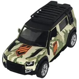Автомодель серії Шеврони Героїв TechnoDrive 250363M2 Land Rover Defender 110, 3 ОШБр 1:39
