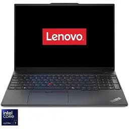 Ноутбук Lenovo ThinkPad E16 Gen 2 с процессором Intel Core Ultra 7 155H 4.8GHz, 16" WUXGA, IPS, 16GB DDR5, 1TB SSD, Intel графикой, No OS, черный, 3y Courier or Carry-in