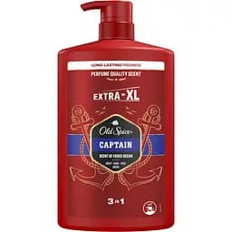 Набір Old Spice:  гель для душу та шампунь 3 в 1 Captain 1 л  + Твердий дезодорант Oasis 50 мл - мініатюра 2