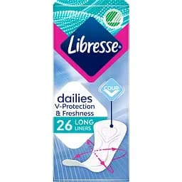 Прокладки гігієнічні Libresse Dailies Protect Long 26 шт.
