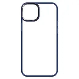 Чехол для Apple iPhone 14 Plus, Unit, синий, прозрачный противоударный чехол-накладка из TPU и поликарбоната (PC), с защитными бортиками, защита всего корпуса от ударов и царапин, ArmorStandart (ARM62486)
