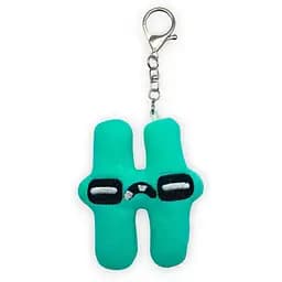 Брелок Watchbands Алфавіт Лор Alphabet Lore літера H довжина 8.5 см колекційний (MI-BR1H)