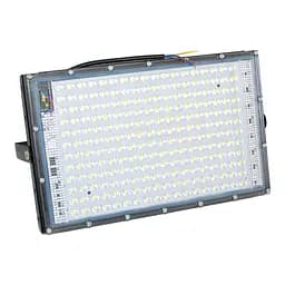 Світильник світлодіодний вуличний 200W, прожектор 216 LED, чорний, від мережі 220В - мініатюра 7