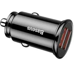 Автомобильное зарядное устройство для Baseus Circular Plastic А+А 30W черный CCALL-YD01