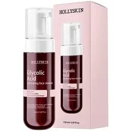Відлущувальна пінка для обличчя Hollyskin Glycolic Acid Exfoliating Face Cleanser з гліколевою кислотою та екстрактом кленового сиропу 150 мл