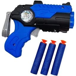 Дитяча іграшка Бластер Bambi з 3 поролоновими снарядами 721