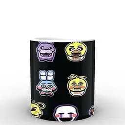 Кухоль GeekLand Five Nights At Freddys П'ять ночей з Фредді постер FN.02.007.556 330 мл білий