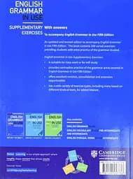 English Grammar in Use 5th Edition. Supplementary Exercises with answers - мініатюра 2