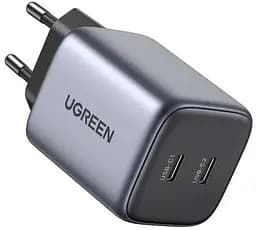 Блок живлення зарядний пристрій Ugreen CD294 Nexode 45 W Charger сірий (90573) - мініатюра 2