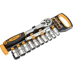 Набор торцевых головок Профи, 1/2, CrV, 12 шт Tolsen hoz0012690