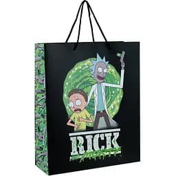 Набір паперових подарункових пакетів Kite Rick and Morty 26х32 см 5 шт. (RM24-266)