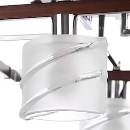 Люстра стельова Brille для кухні E14 40W CH+W (BR-588C/4) - мініатюра 3