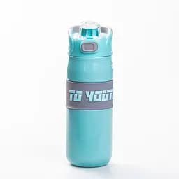 Термос спортивний TO YOUTH 680 мл з мундштуком, м'ятний Yiwu HP-14-54M