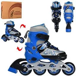 Ролики раздвижныеProfi A4148-XS-BL размер(27-30)