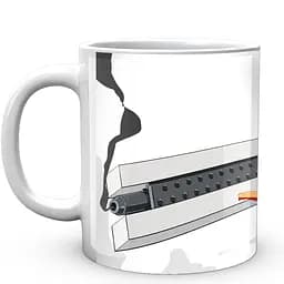 Кружка GeekLand Trigun Триган Веш Ураган Николас TRGN 09 330 мл белая