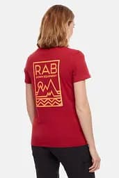 Футболка Rab Stance Geo Tee Wmns 10 Червоний - мініатюра 2