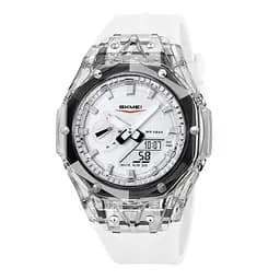 Годинник наручний 2411WT White Skmei acs0029941