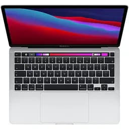 Apple MacBook Pro 13" з Touch Bar Apple M1 (8C CPU/8C GPU), 16 ГБ, 512 ГБ, Сріблястий (Grade C) Seller Refurbished