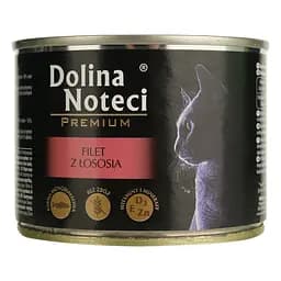 Вологий корм для котів Dolina Noteci Premium з філе лосося 185 г - мініатюра 2