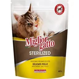 Сухой корм для стерилизованных кошек Migliorgatto Sterilized с курицей 800 г