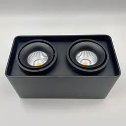 Точковий світильник Skarlat RSLC78005 2*10W BK 3000K - мініатюра 2