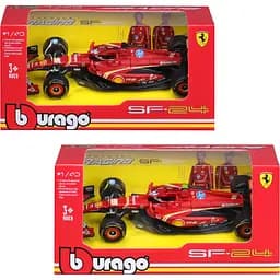 Автомодель Bburago Ferrari Racing SF-24, 1:43 в ассортименте (18-36844)