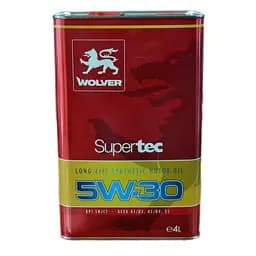 Автомобільна моторна олива WOLVER Supertec 5W-30 4л