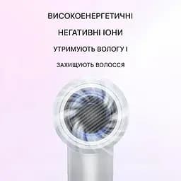 Фен Hoco HP10 High-Speed Negative Ion Hair Dryer with Digital Display Grey - мініатюра 4