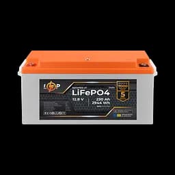 Акумулятор LP LiFePO4 12,8V - 230 Ah (2944Wh) (BMS 150A/75A) пластик