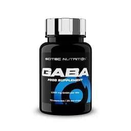 Гамма-аміномасляна кислота Scitec Nutrition GABA, 70 капсул