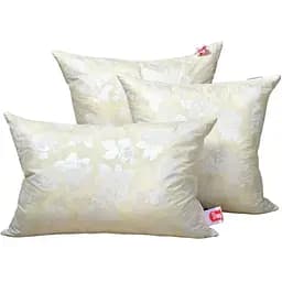 Подушка пуховая MirSon Extra №2767 средняя пух 30% 60х60 см шампань (2200005194072)