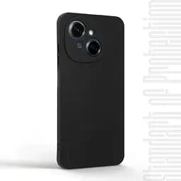 Чехол-накладка для смартфона TECNO Spark Go 1 (KL4), противоударный, силиконовый, из термополиуретана (ТПУ), с защитой камеры и корпуса, черный, защита всего корпуса, ArmorStandart (ARM81202) - мініатюра 2
