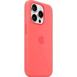 Чохол Silicone Case with MagSafe для Apple iPhone 15 Pro Guava AAA [93264] - мініатюра 2