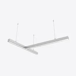 Світлодіодний світильник X-LED 80Вт Т-подібний cірий (840х815х43)