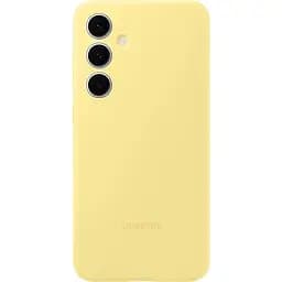 Оригинальный силиконовый чехол Samsung Silicone Case для Samsung Galaxy S24 FE Yellow EF-PS721CYEGWW
