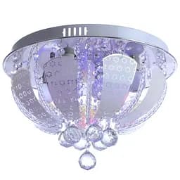 Люстра стельова Brille торт кришталева E14 40W WH (BCL-627C/5) - мініатюра 2