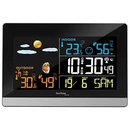 Метеостанція Technoline WS6455 Black/Silver (WS6455), Чорний - мініатюра 3