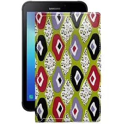 Чехол StatusCASE из экокожи для планшета Samsung Galaxy Tab Active 2 Камни-цветные