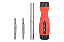 Викрутка з двосторонніми бітами Intertool 4-в-1 VT-1008 - мініатюра 2