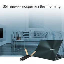 Адаптер WiFi USB-AX56 AX1800, USB Asus teh0017401 - мініатюра 6