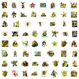 Стікерпак GeekLand Shrek 50 штук - мініатюра 2