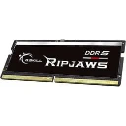 Модуль пам'яті для ноутбука SoDIMM DDR5 16GB 4800 MHz Ripjaws G.Skill (F5-4800S4039A16GX1-RS) - мініатюра 5