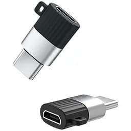 Переходник XO NB149A microUSB to Type-C Black