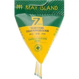 Кислотний скраб для очищення пор з центелою May Island 7 Days Secret Pore Clear Powder Scrub 5 г