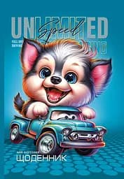 Щоденник, 55 г, 7БЦ, 165x240 мм, 40 аркушів, матова ламінація, 24009