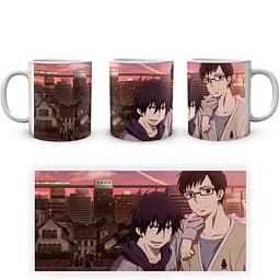 Кухоль GeekLand Blue Exorcist Синій Екзорцист Рін Юкіо BE 02.20 330 мл білий - мініатюра 4