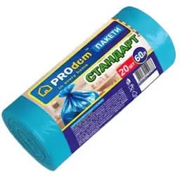 Пакеты для мусора Prodom Стандарт 60 л 20 шт.