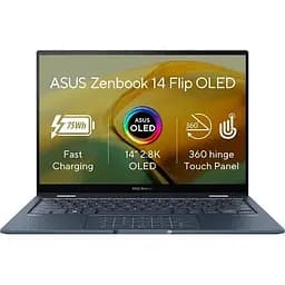 Ноутбук ASUS Zenbook 14 Flip OLED UP3404VA, (UP3404VA-KN026X) / 14" 2.8K Touch 90Hz / ntel i7-1360P до 5 ГГц/ 16Гб / 1Тб / Win11